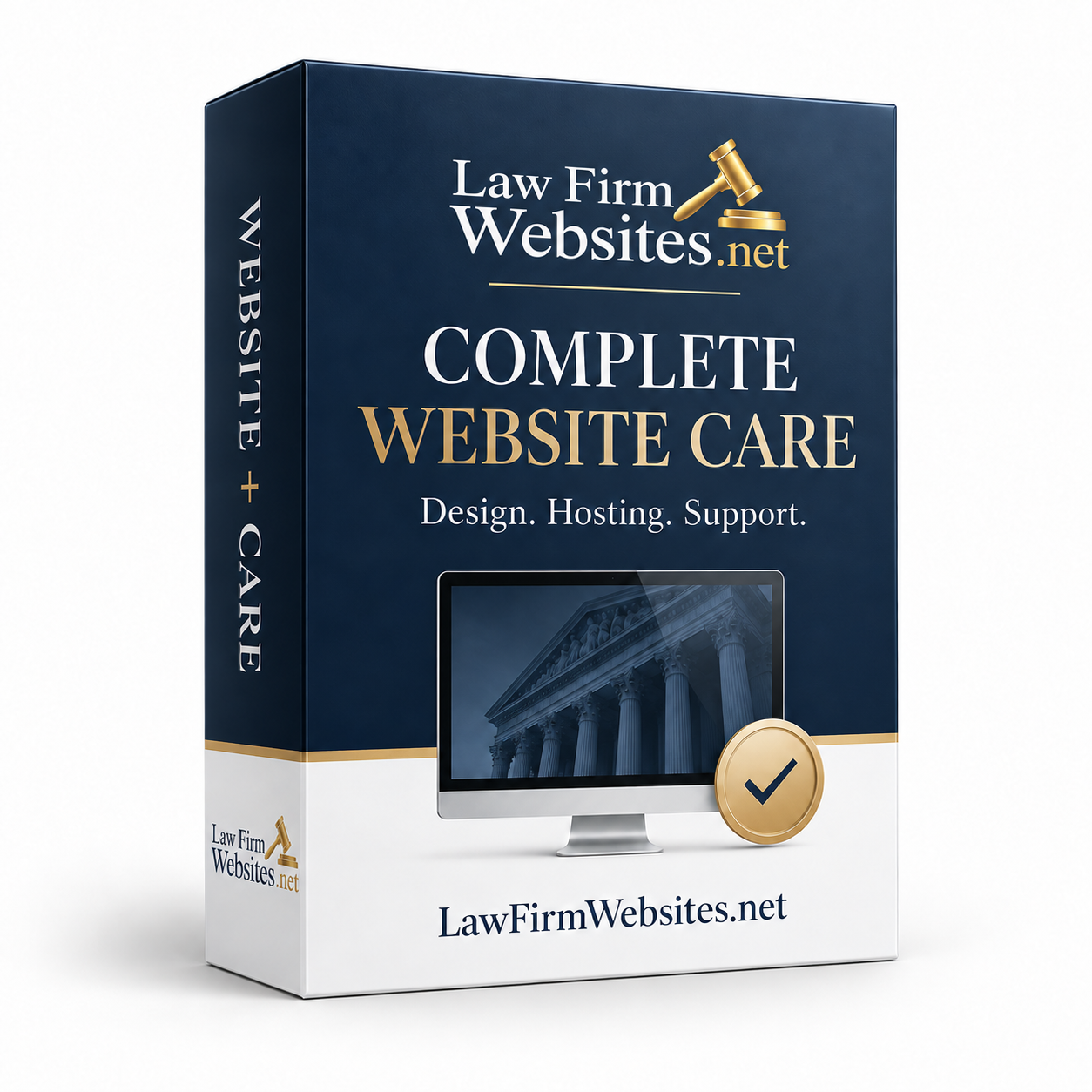 Complete Website Care package with the Law Firm Websites.net logo
